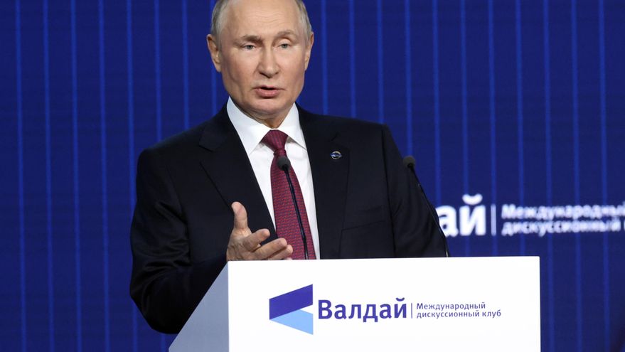 Vladímir Putin: “No necesitamos un ataque nuclear contra Ucrania; no tiene sentido político ni militar”