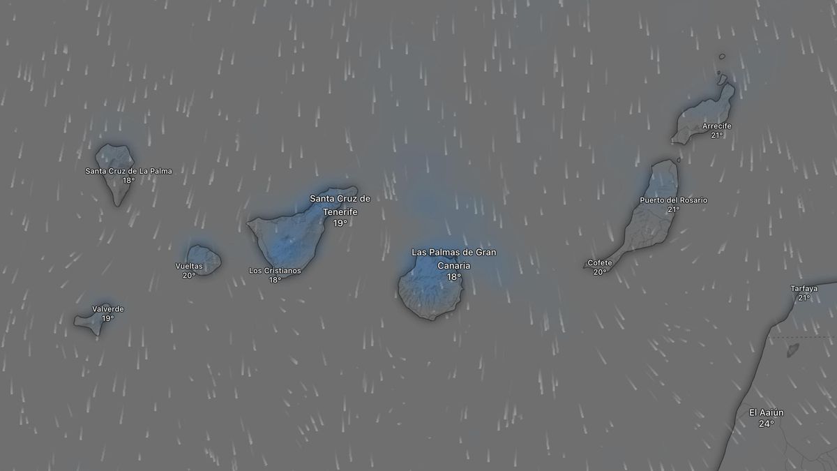 Abril de despide con más lluvias en Canarias: esta es la previsión de Aemet para los próximos días