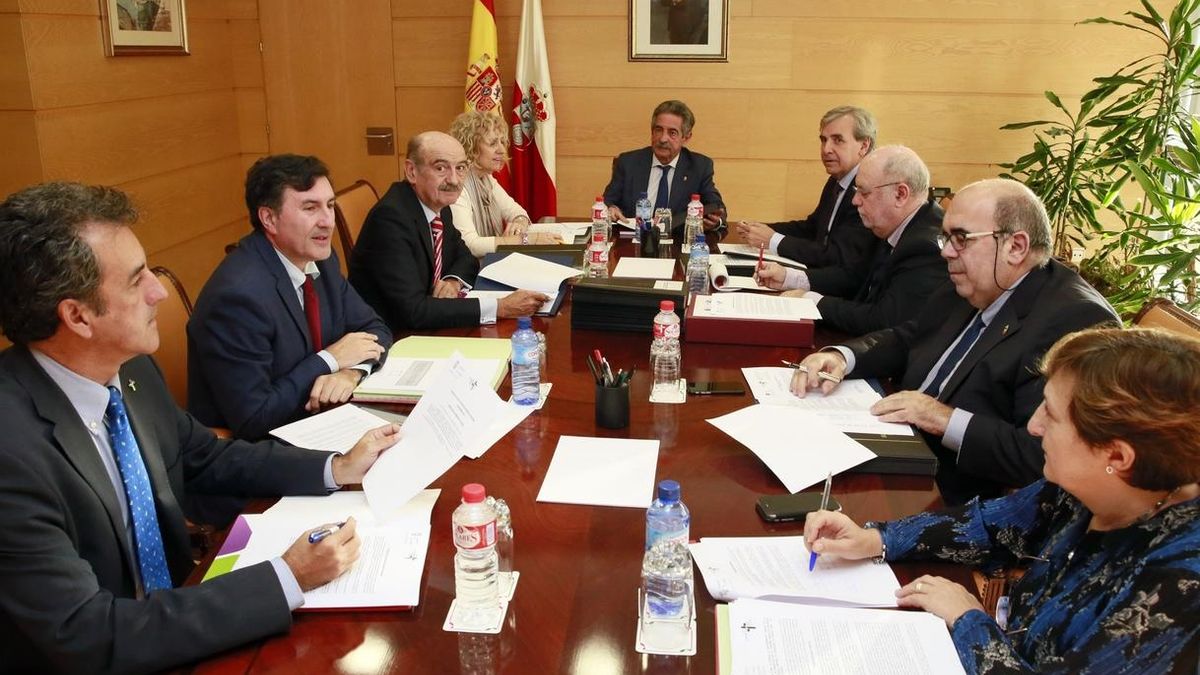 Reunión del Consejo de Gobierno de Cantabria. |