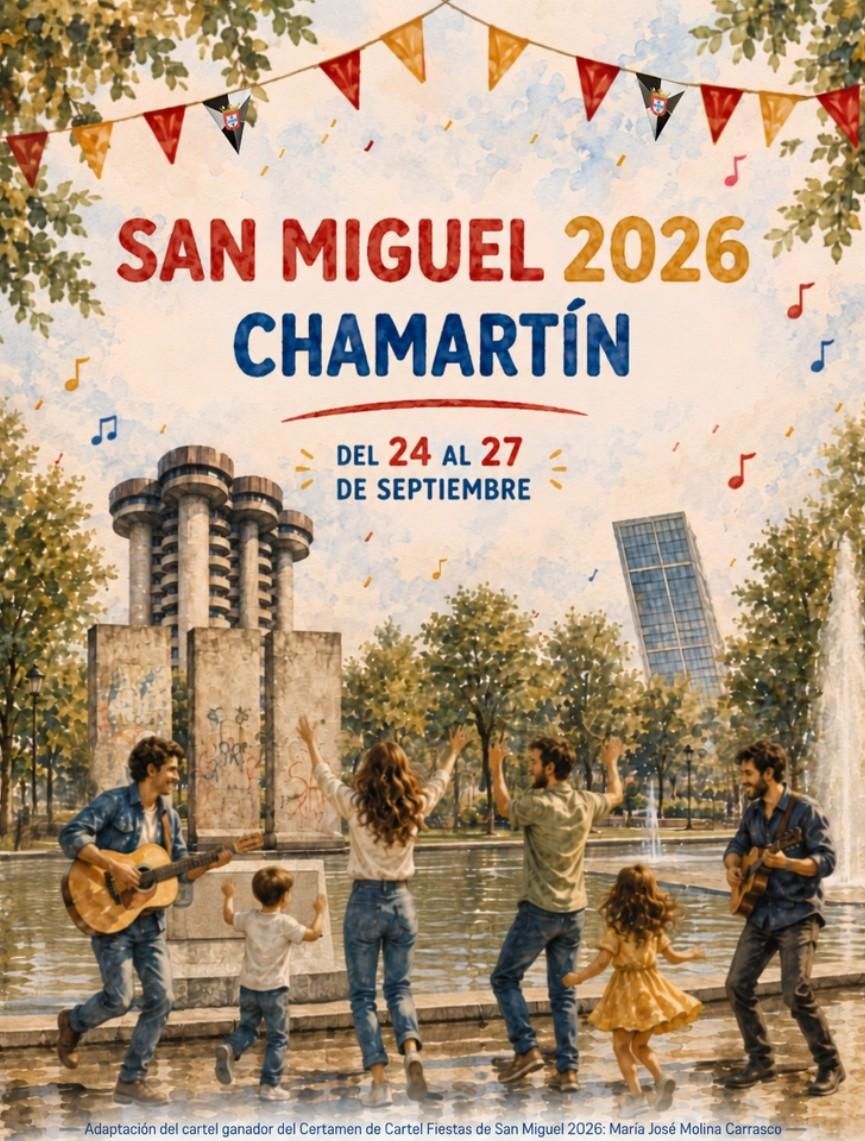 Cartel de las fiestas de San Miguel 2026