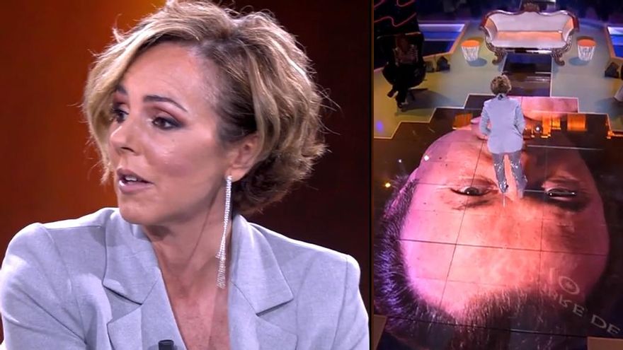 Rocío Carrasco pisoteó el rostro en plató de su tío Amador y sorprendió con una revelación sobre su madre y Ortega Cano