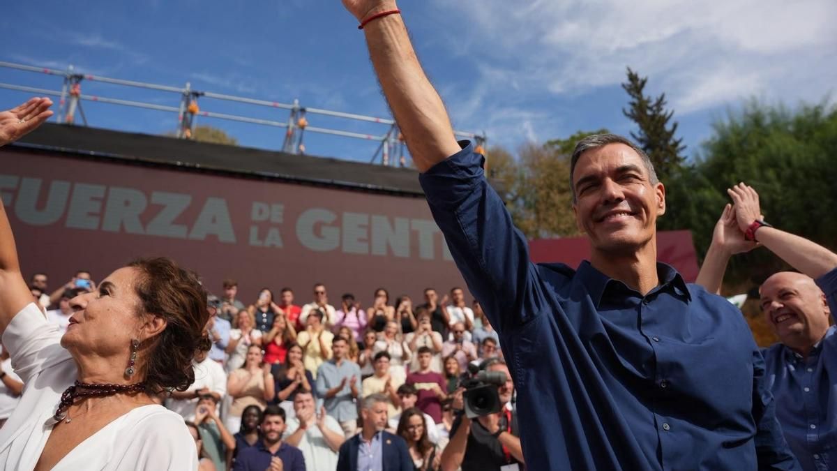 Montero arropa a Sánchez en el gran feudo socialista de Andalucía: «La mayoría social va a ganar las próximas elecciones»