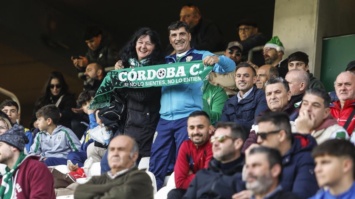 Grada Blanquiverde del Córdoba CF - SD Eibar