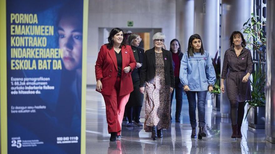 Euskadi lanza su campaña del 25N contra la violencia machista poniendo el foco en el consumo del porno en la infancia