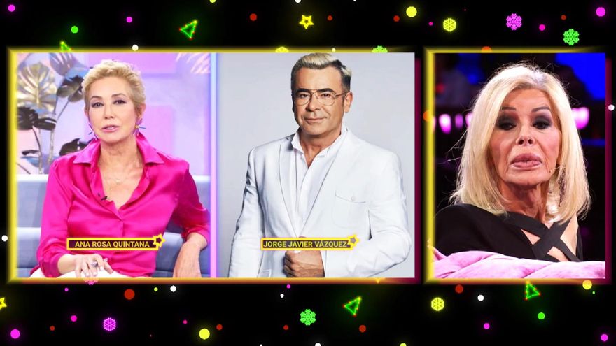 Bibiana Fernández tuvo que elegir entre Ana Rosa y Jorge Javier: "Esto es muy fácil"