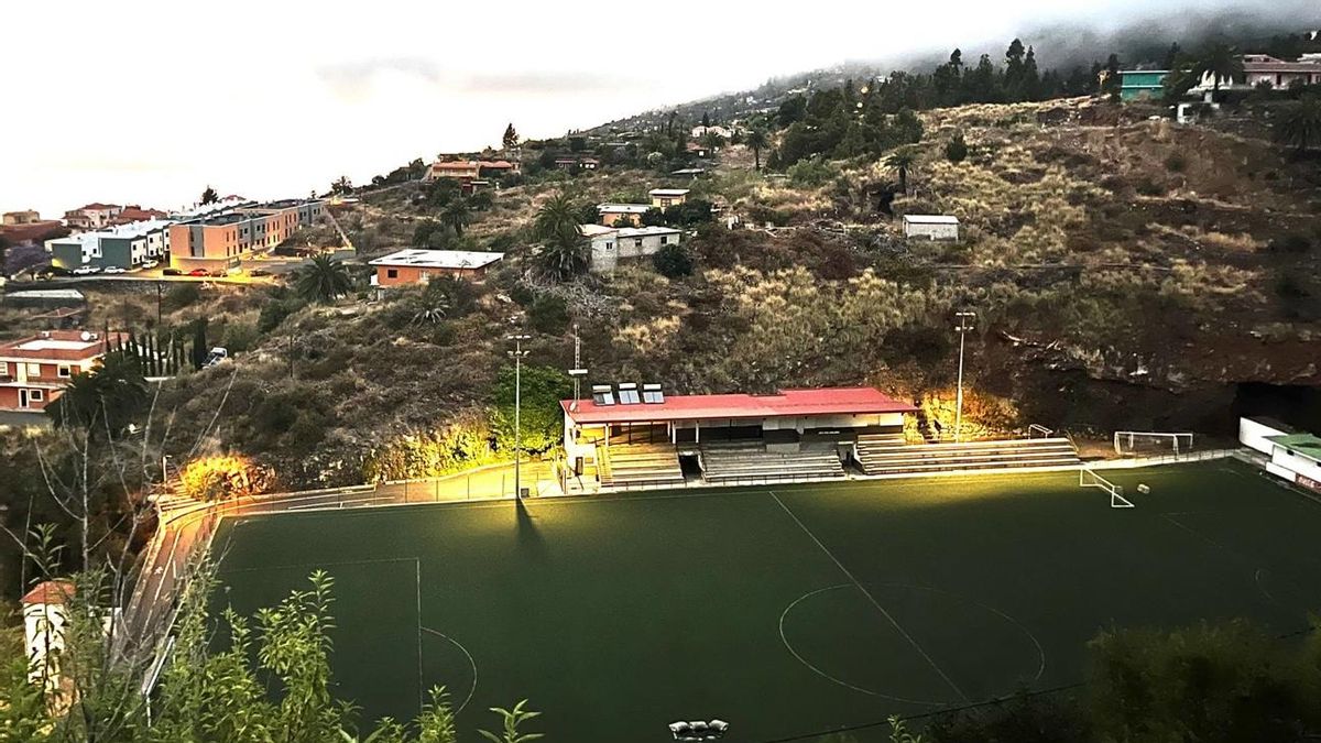 Campo de fútbol municipal de Tijarafe.