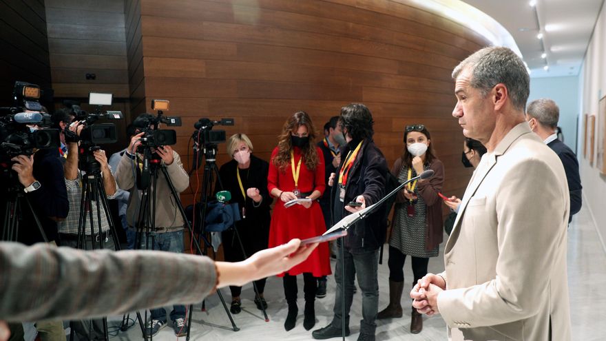 El líder de Ciudadanos en la Comunitat Valenciana, Toni Cantó, este jueves". EFE/ Kai Försterling