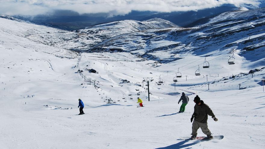 La estación de esquí de Alto Campoo.