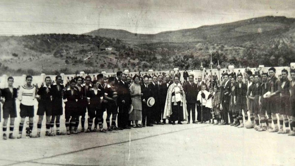 Inauguración del campo de fútbol de Villa Lourdes (1924)
