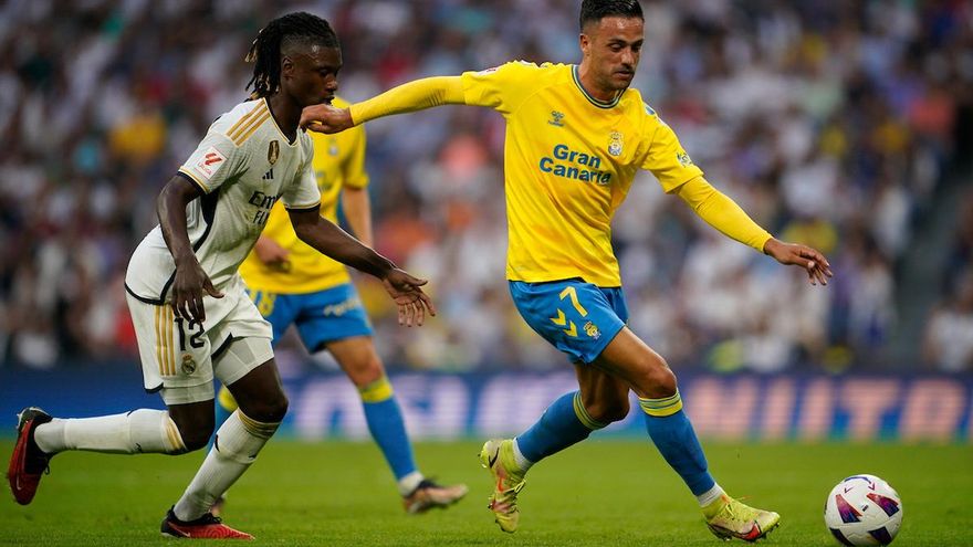 La UD Las Palmas sucumbe ante la pegada del Real Madrid