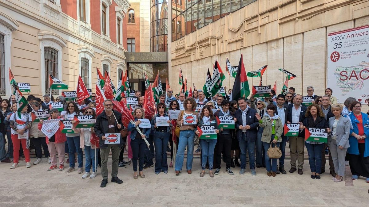 Concentración esta mañana en Albacete