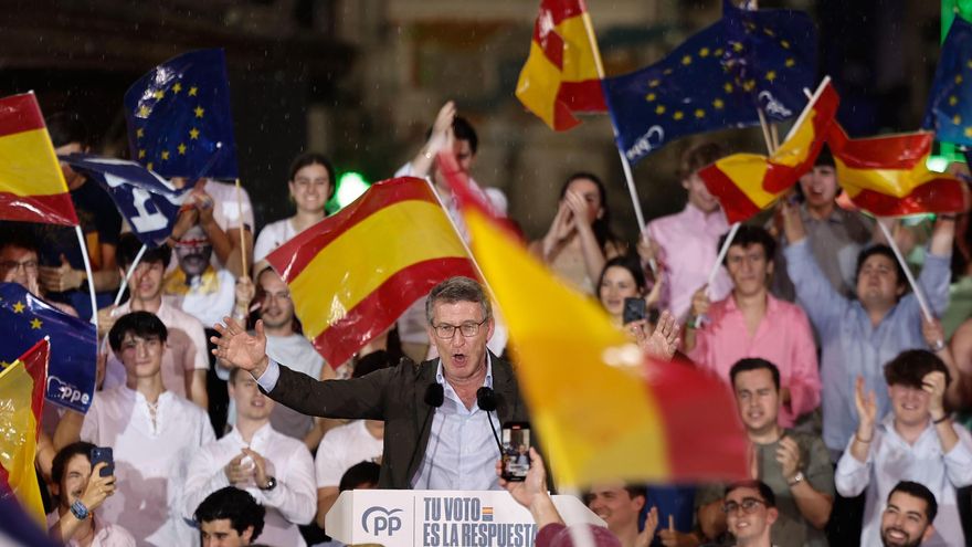 Feijóo no encuentra su sitio entre Vox, Alvise y su presunta moderación