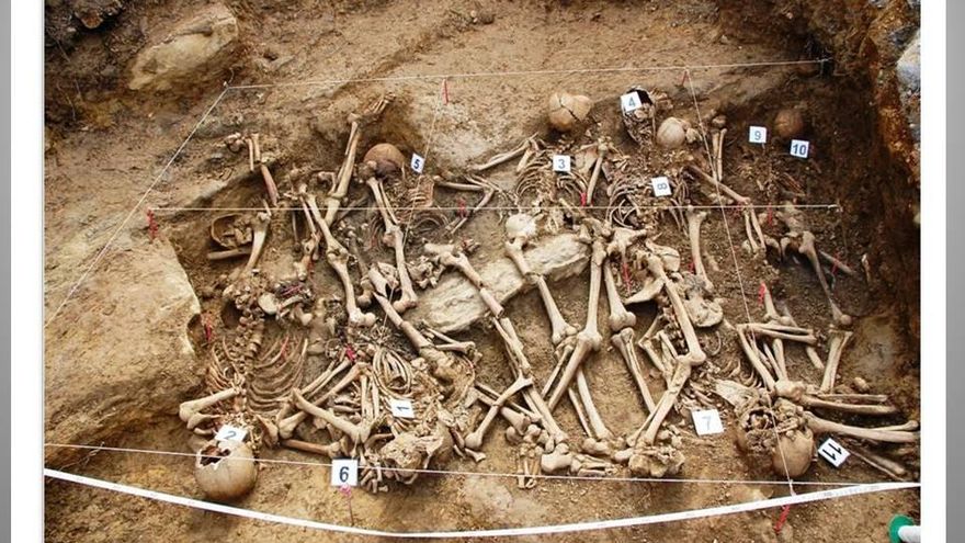 Desde 2001 se han recuperado los restos de 110 víctimas de la Guerra Civil en Euskadi tras 46 exhumaciones