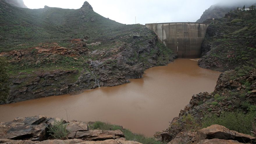 Presa de Soria, en Gran Canaria.
