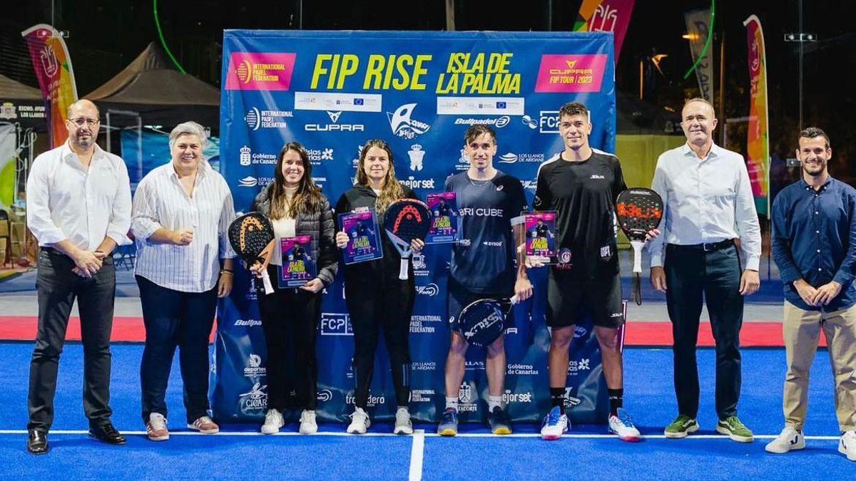 Campeonato internacional del pádel 'FIP Rise Isla de La Palma'  celebrado en Los Llanos de Aridane
