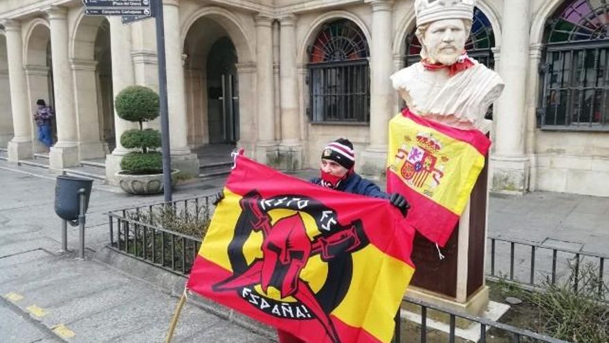 Un rey leonés 'españolizado' en San Marcelo.
