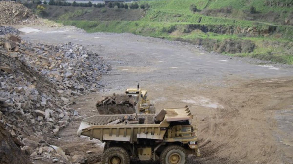 Una mina en una imatge d'arxiu.