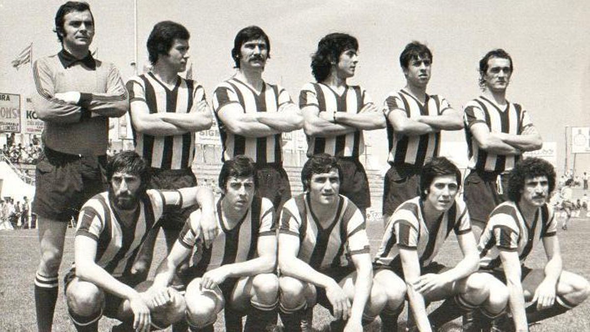 Visita del Barakaldo al Heliodoro en 1978 (0-0)