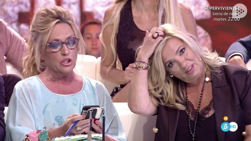 Carmen Borrego y Lydia Lozano