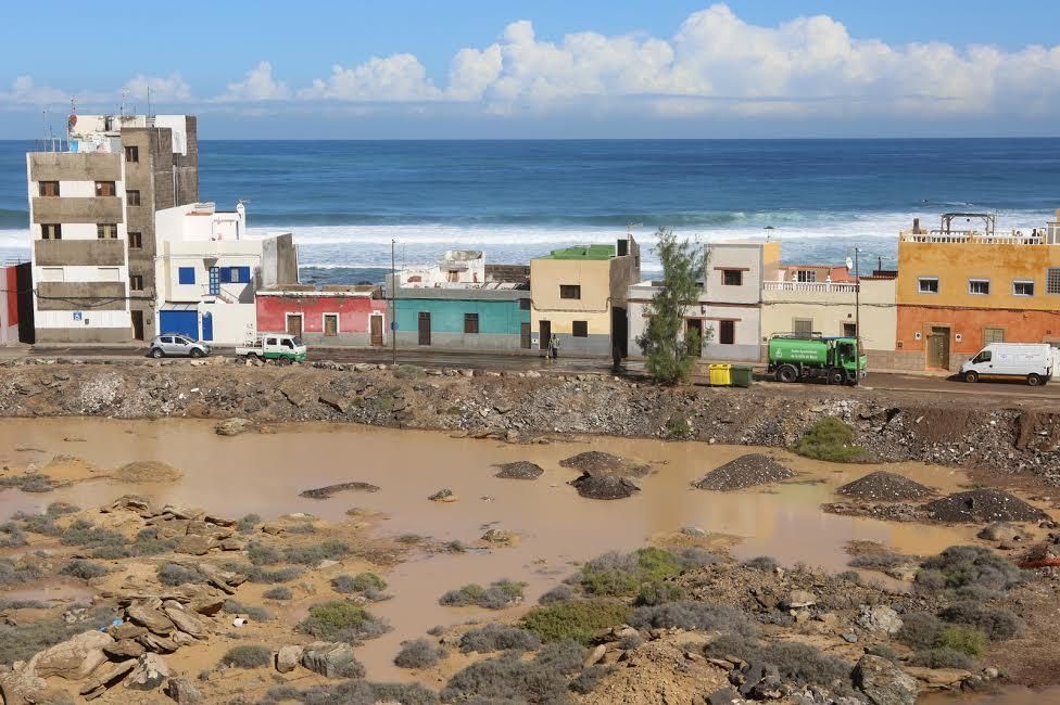 Efectos de la tormenta en el norte de Gran Canaria. (ALEJANDRO RAMOS)