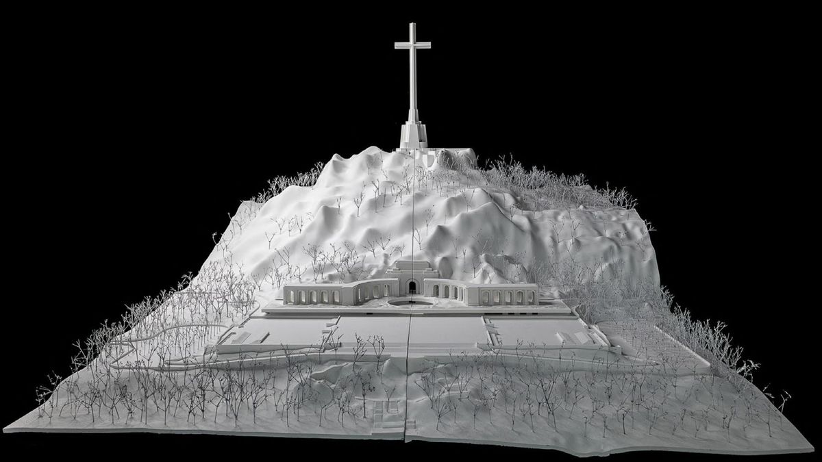 Un patio circular como "espacio de acogida" frente al eje "autoritario": los detalles del proyecto para Cuelgamuros