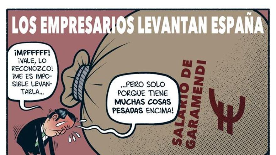 Los empresarios levantan España