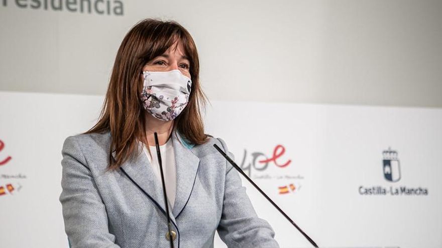 La consejera portavoz de Castilla-La Mancha: “Vacunación es la palabra que define 2021”