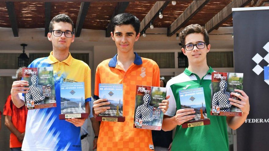 Omar Oudeh, subcampeón de España Sub 16 de ajedrez