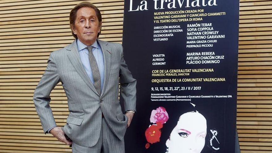 Una "Traviata" muy colorista llega a Valencia con Plácido Domingo y Valentino