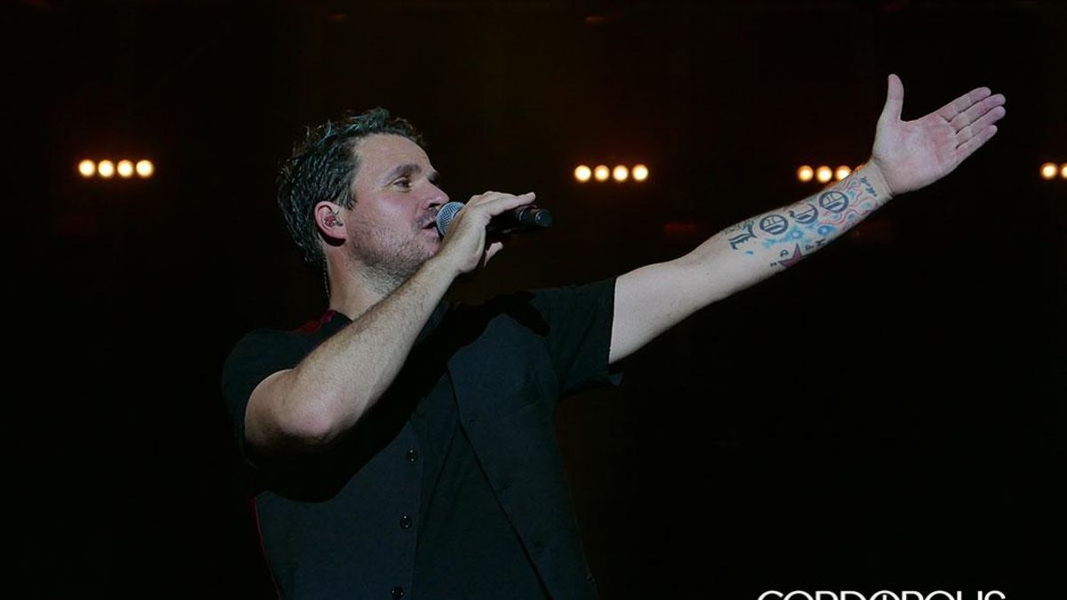 Dani Martín en un concierto 