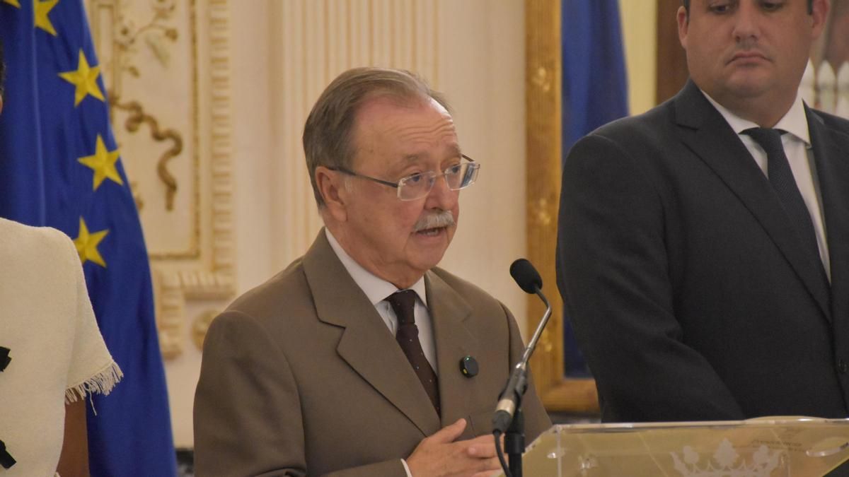El presidente de Ceuta, Juan Jesús Vivas, a 11 de septiembre de 2026, en Ceuta (España). E