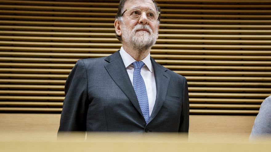 Archivo - El expresidente del gobiernoMariano Rajoycomparece en la comisión de Investigación sobre la denominada "Operación Cataluña", en el Congreso de los Diputados, a 5 de marzo de 2025, en Madrid (España).