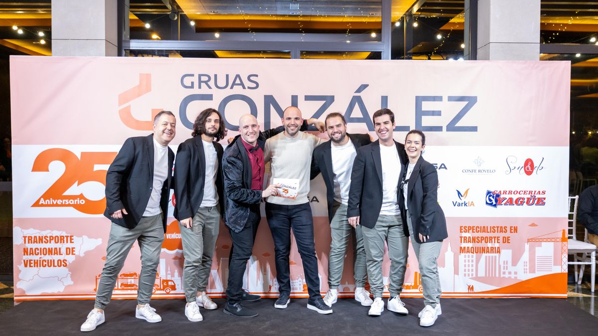 Celebración 25 años Grúas González