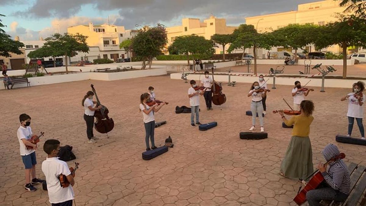 Barrios Orquestados en Altavista (Lanzarote).