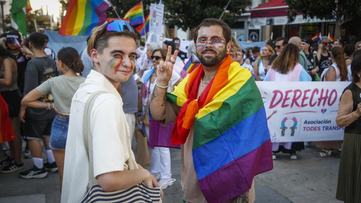 Marcha del Orgullo convocada por la Plataforma Córdoba por la Diversidad