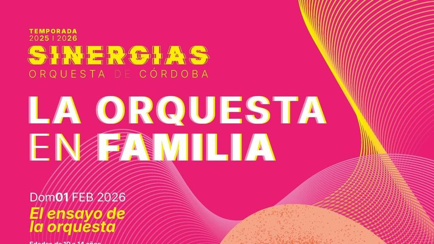 Cartel del ciclo 'La Orquesta en familia'.