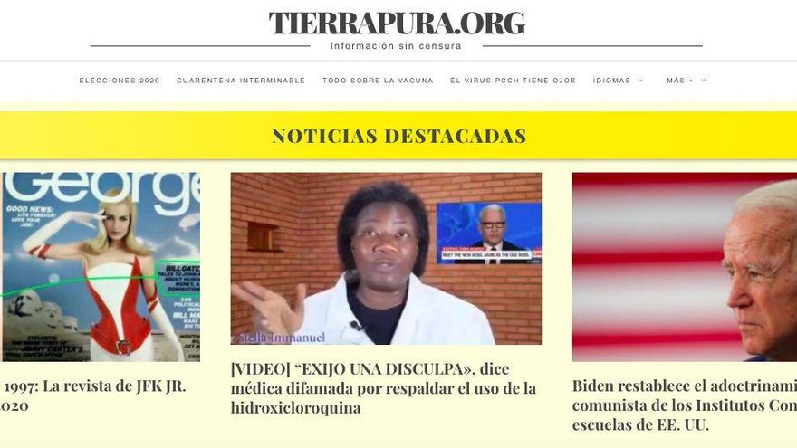 Portada de Tierrapura.org