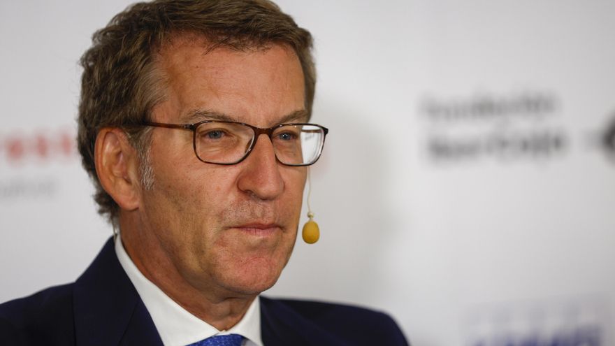 El líder del PP, Alberto Núñez Feijóo. EFE/ Rodrigo Jiménez