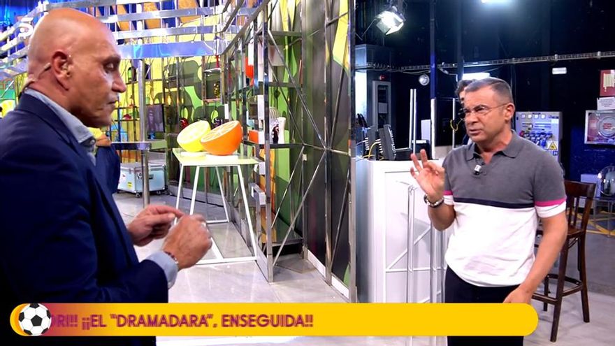 Jorge Javier Vázquez, sarcástico en su último encontronazo con Matamoros: "El enano dictador soy yo"