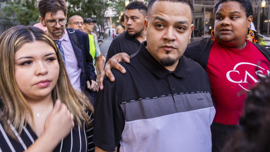 El salvadoreño Kilmar Ábrego, detenido en Baltimore por el ICE