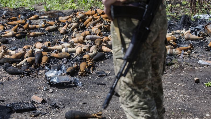 Se calcula que en Azot hay refugiados unos 500 civiles, incluidos decenas de niños, junto a combatientes ucranianos cercados por las tropas rusas, que controlan ya el centro de Severodonetsk. Foto de archivo. EFE/Esteban Biba