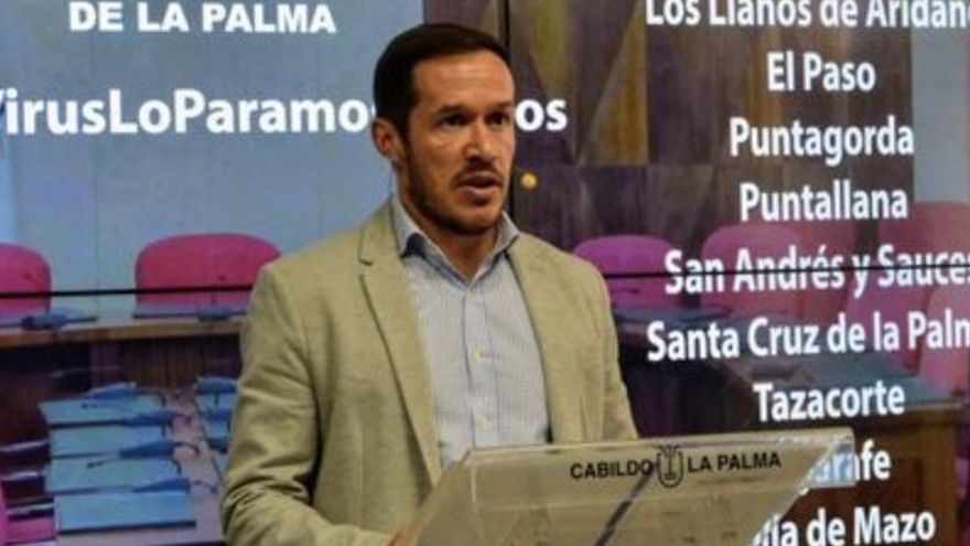 Mariano Hernández Zapata, presidente del Cabildo de La Palma.