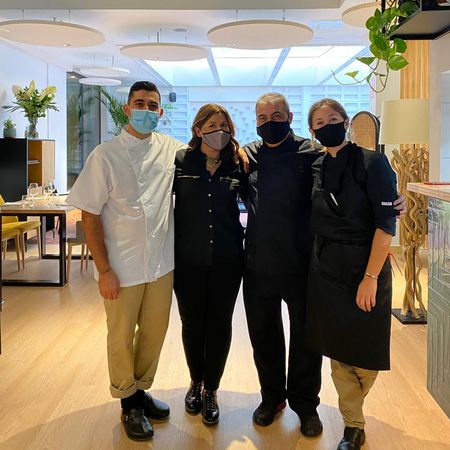 Marisol, Marina, Juan y Alejandro