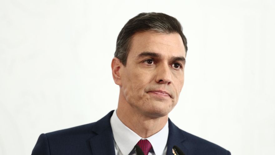 Archivo - El presidente del Gobierno, Pedro Sánchez, en Moncloa, en una foto de archivo
