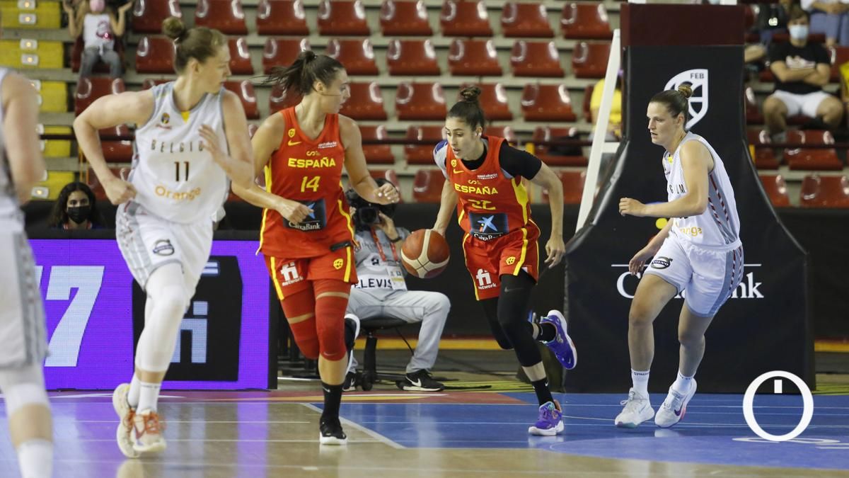 Las imágenes del España - Bélgica