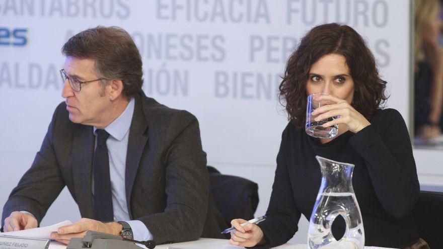 Feijóo muestra equidistancia ante la batalla interna del PP de Madrid: "Ayuso y Almeida son imbatibles"