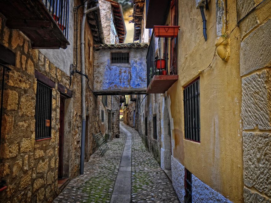 Callejuelas medievales en Valderrobres.