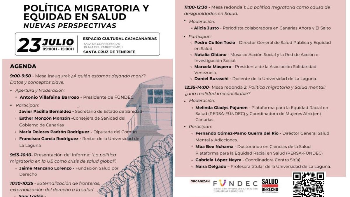 Jornadas Política Migratoria y Equidad en Salud.