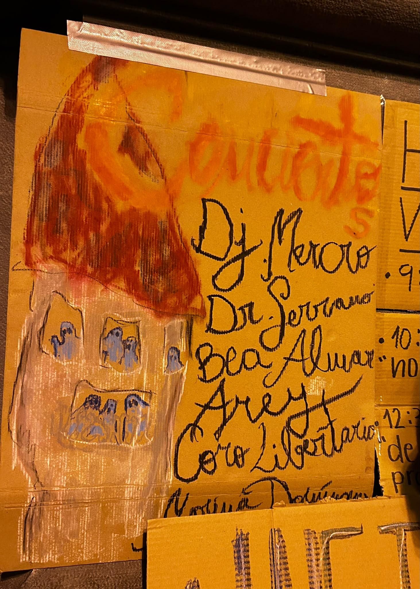 Cultura en la acampada