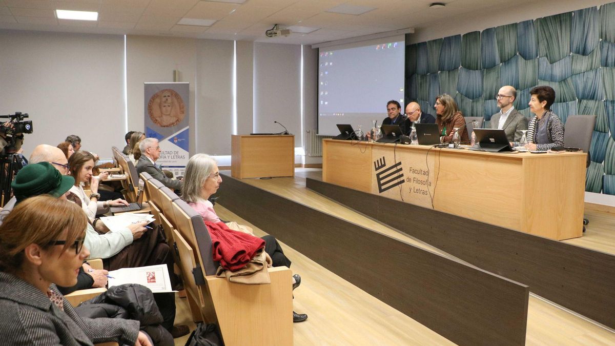 Asistentes al Congreso Internacional de la Universidad Legionense de la Reina Urraca I de León.